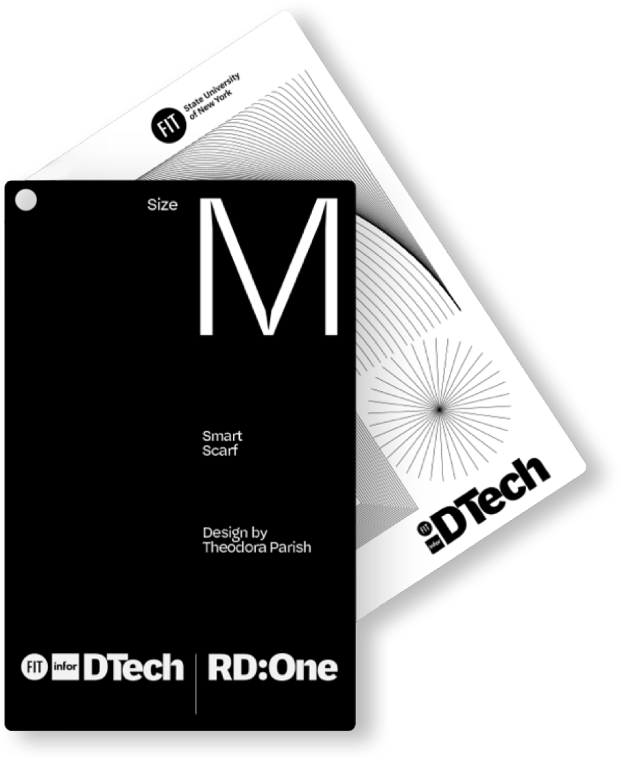 Label of the future RD one brand. The label is designed in black and white.